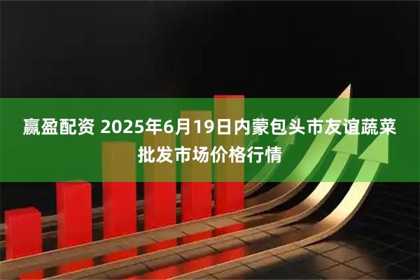 赢盈配资 2025年6月19日内蒙包头市友谊蔬菜批发市场价格行情